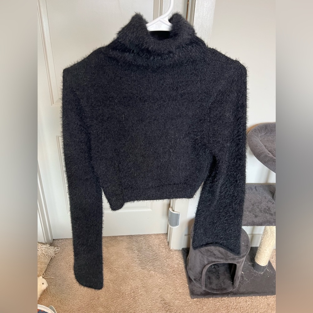 cropped sweater